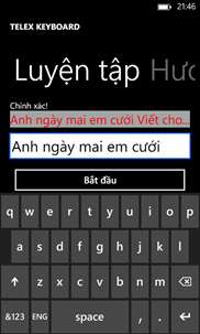 »Telex Keyboard screenshot 4