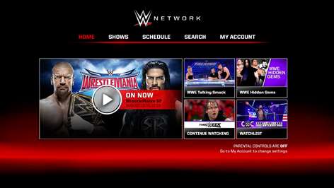 WWE Network for Windows 10 free download