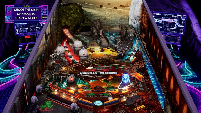 Pinball FX - Godzilla vs. Kong Pinball Pack screenshot 4