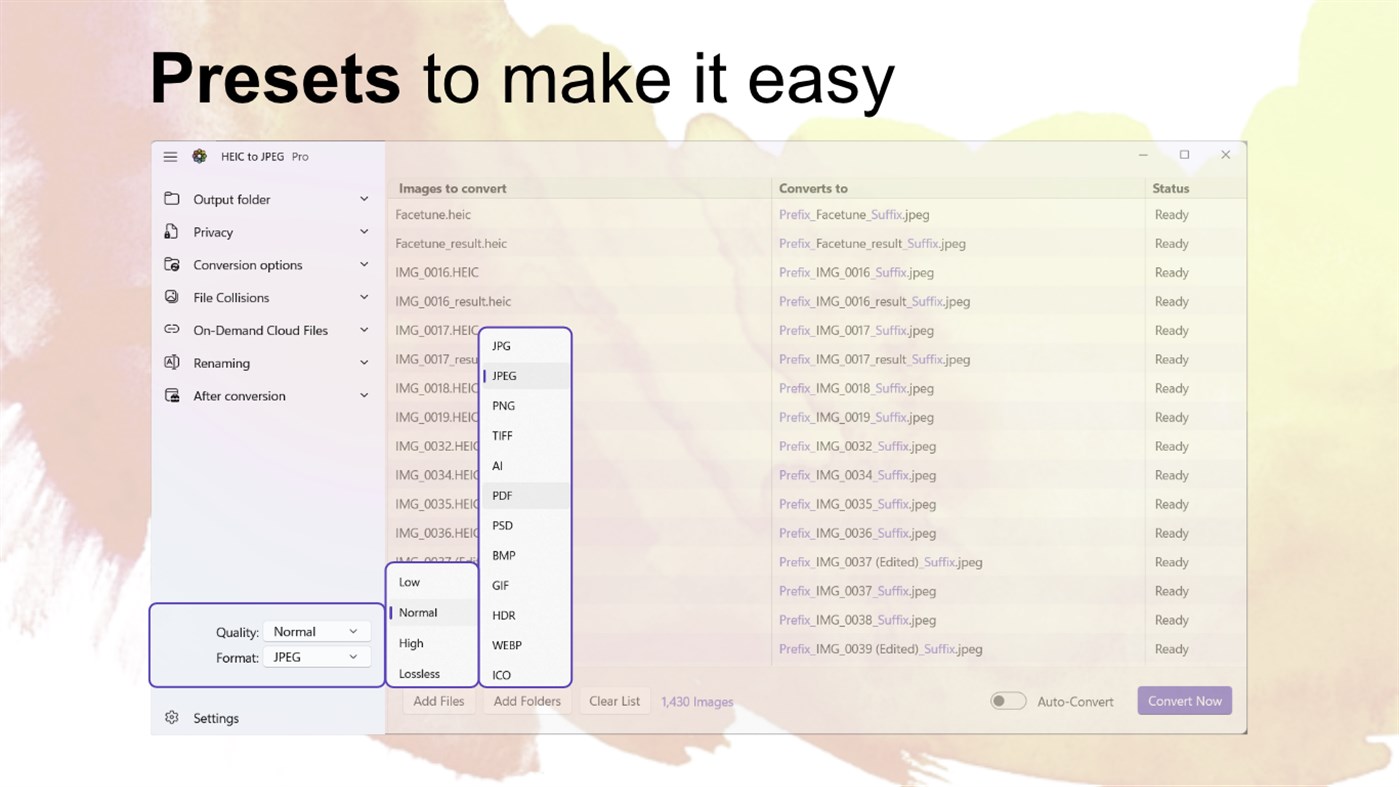 #8. HEIC to JPEG - Lite Edition (Windows) Által: Duckhead Software