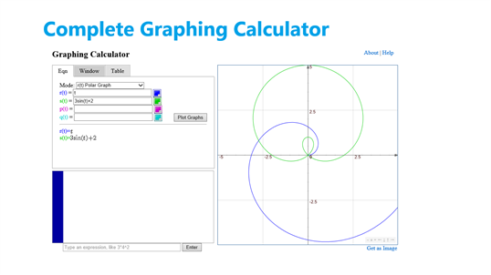 Complete Graphing Calculator screenshot 5