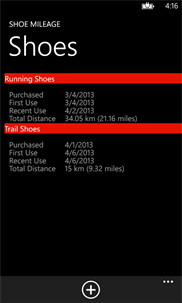 Shoe Mileage screenshot 5