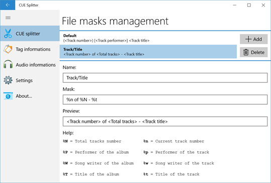 CUE Splitter screenshot 5