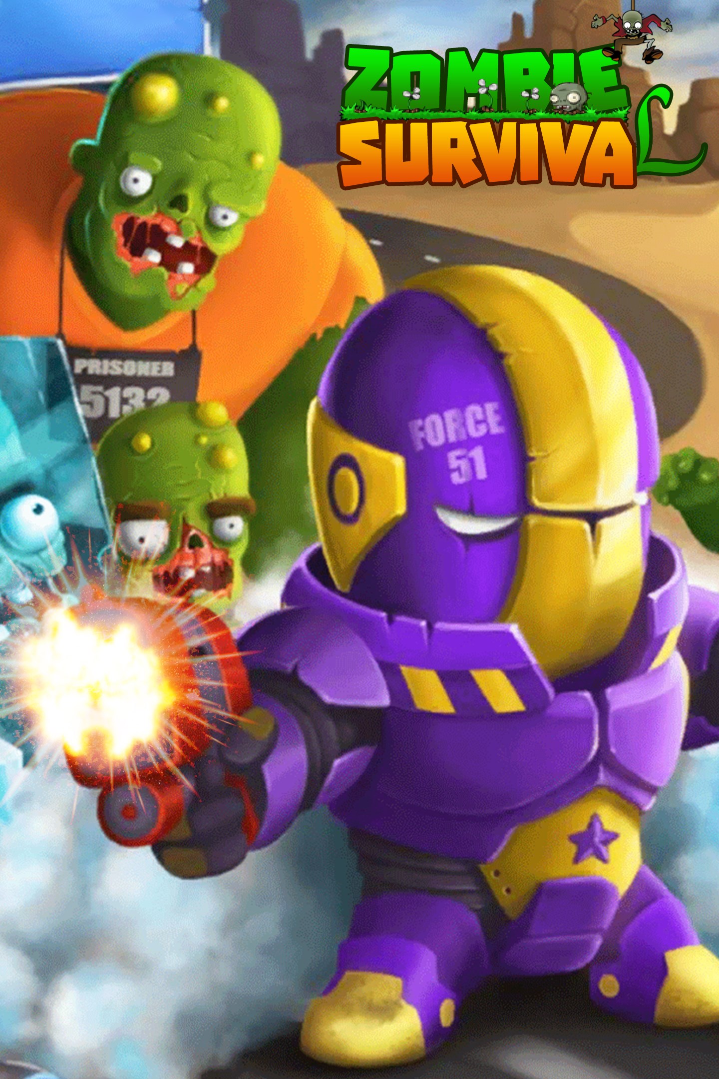 Zombie Survival: Addictive Tower Defense