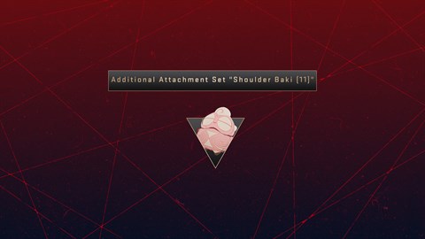 SCARLET NEXUS Additional Attachment Set "Shoulder Baki (11)"