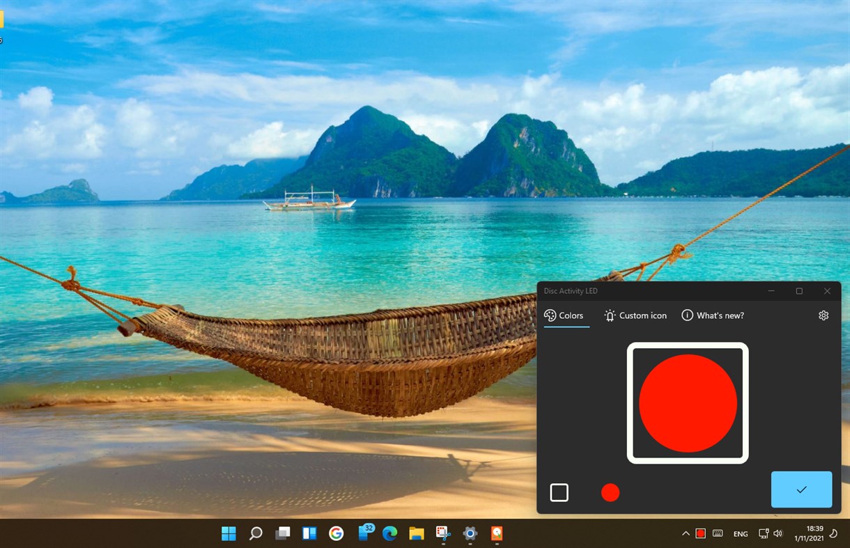 #1. TaskBarDisk (Windows) Podle: JMR.s