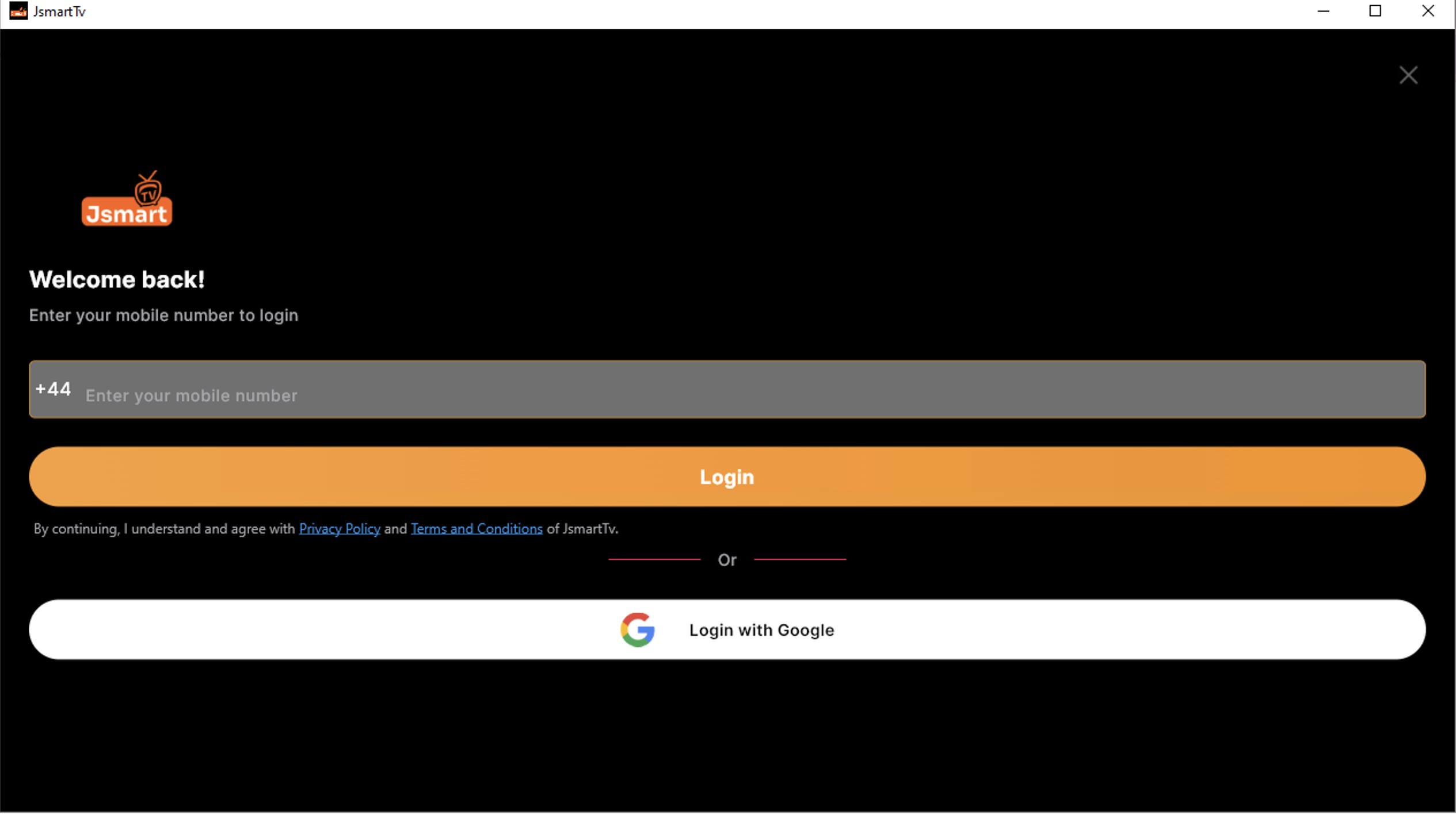 JsmartTv screenshot