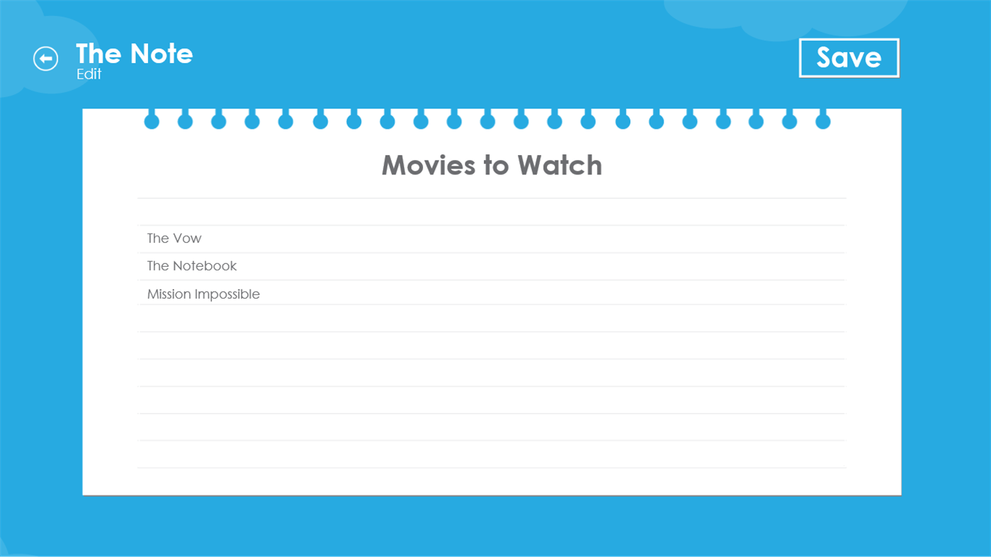 #2. The Note (Windows) Podle: Ancientec
