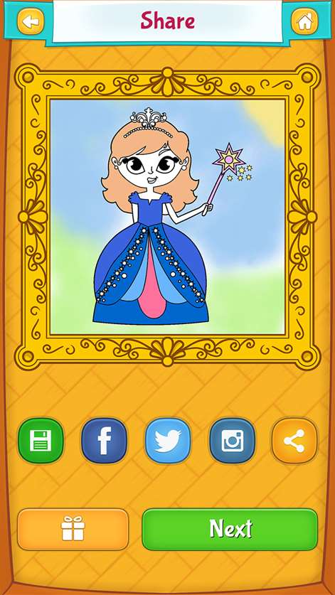 Princess Coloring Pages Screenshots 2