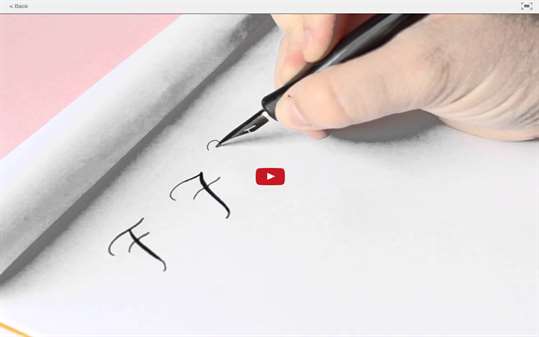 Calligraphy - Step By Step Guide screenshot 4