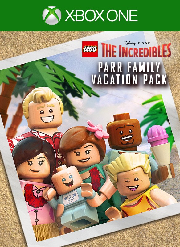 Pacote de Personagem de Férias da Família Parr