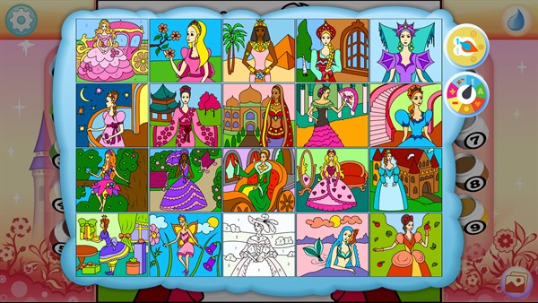 Pretty Princess Coloring Book + — 7