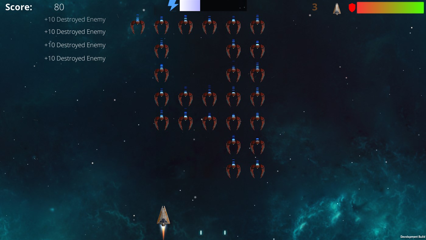 #1. ABC-Invaders (Windows) Ved: Scratcher Games