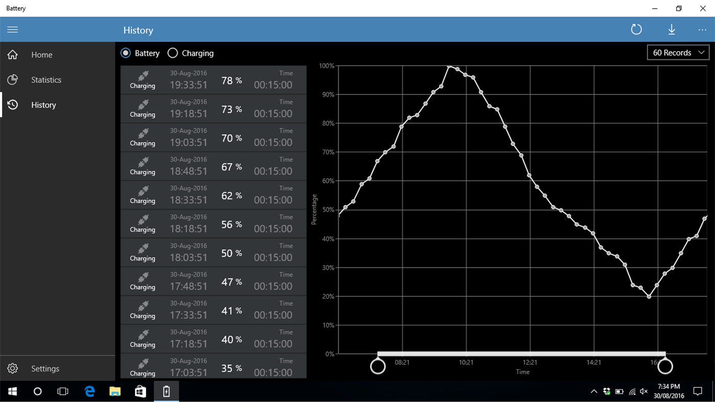#3. Save Battery (Windows) 作者: KANJI KERALIYA