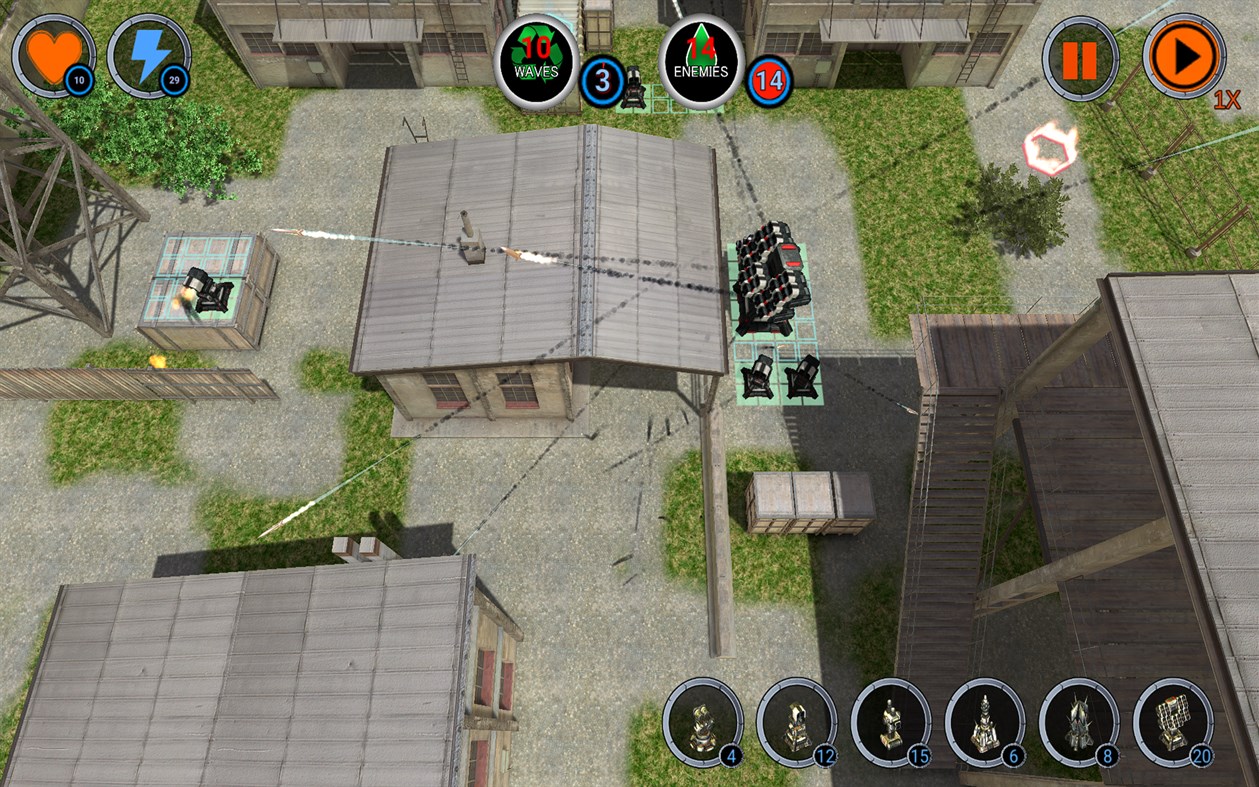 #6. Cyborgs Attack (Windows) Podle: JBWGAMES LLC