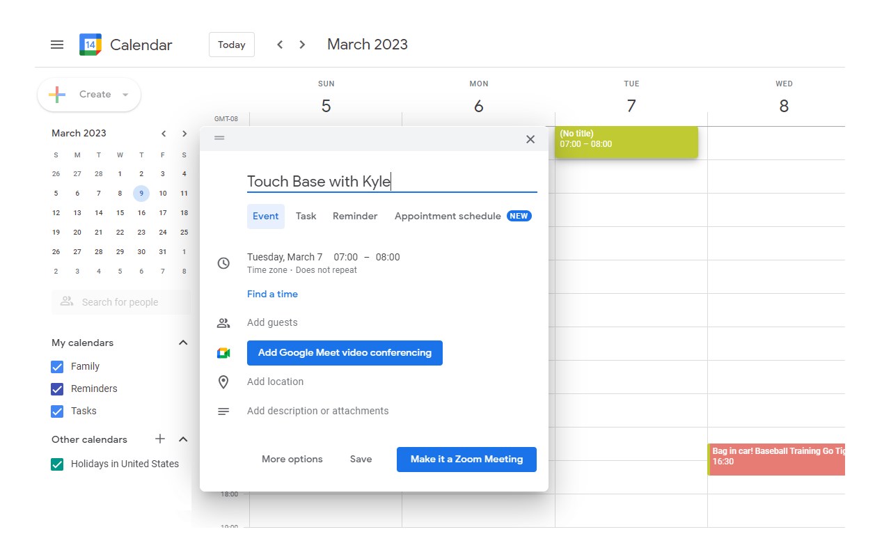 Zoom Scheduler - Schedule Meeting in Calendar - Add-on Download