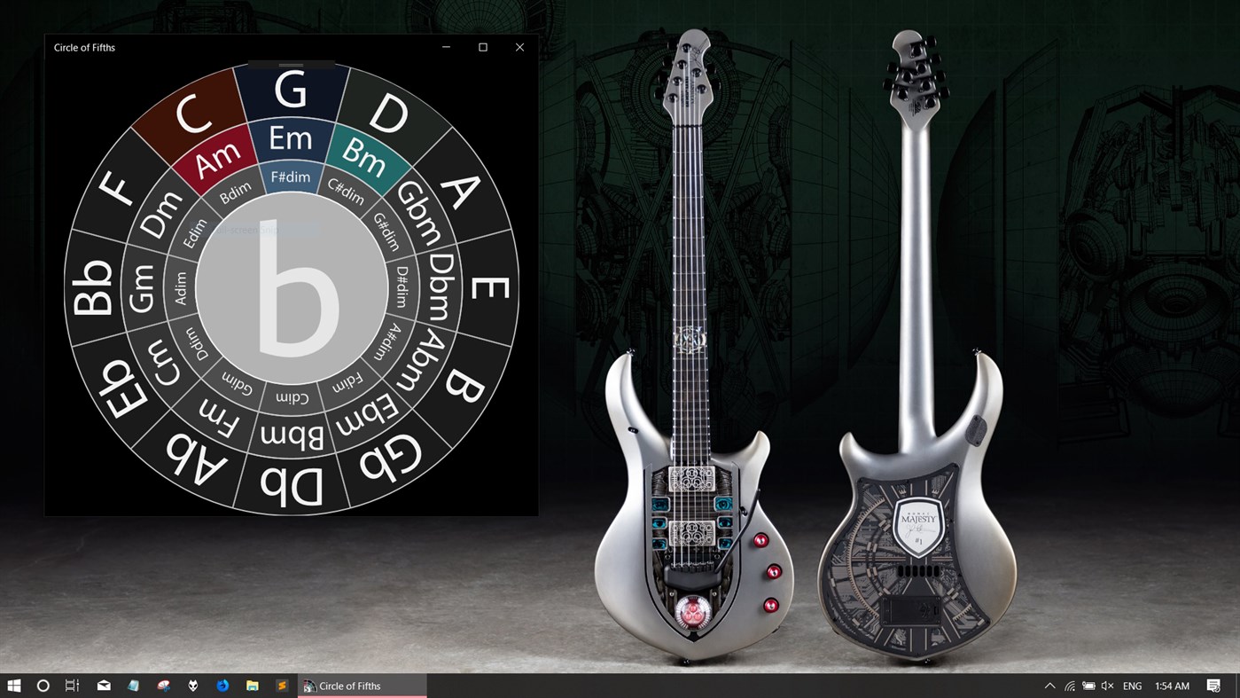 #5. The Circle of Fifths (Windows) By: Maverick Studio
