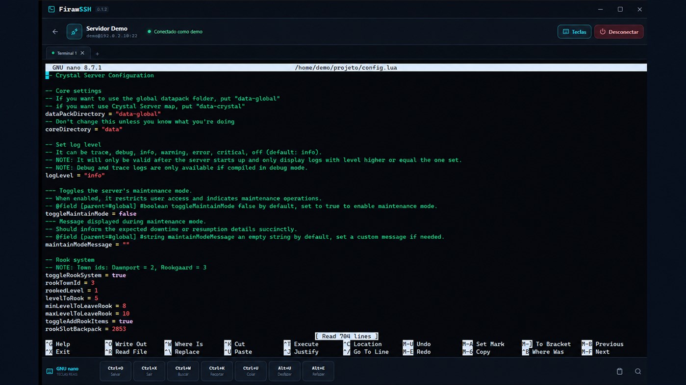 #3. Firaw SSH (Windows) Geliştirici: Firawynix