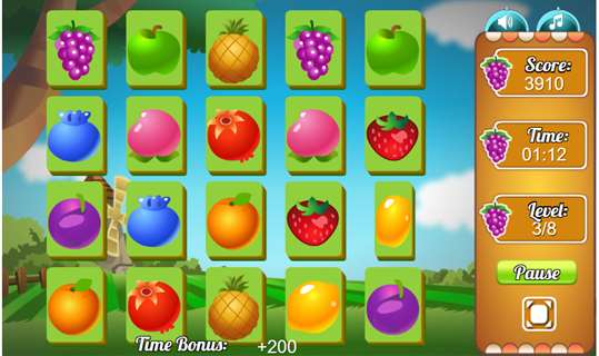 Fruit Flip Memory Puzzle screenshot 6