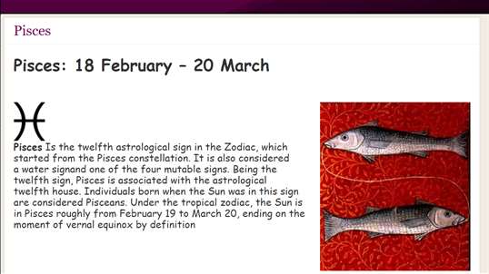 Pisces Astrology and Horoscope screenshot 2