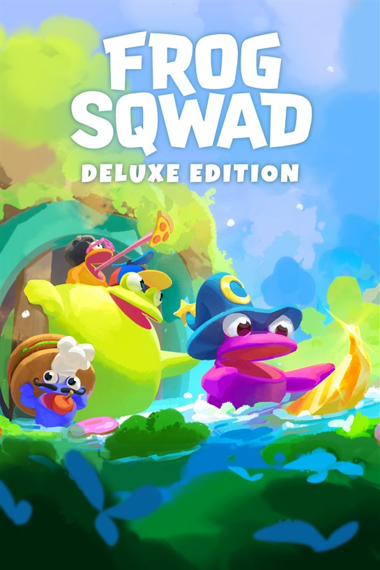 Foto en caja de Edición deluxe de Frog Sqwad