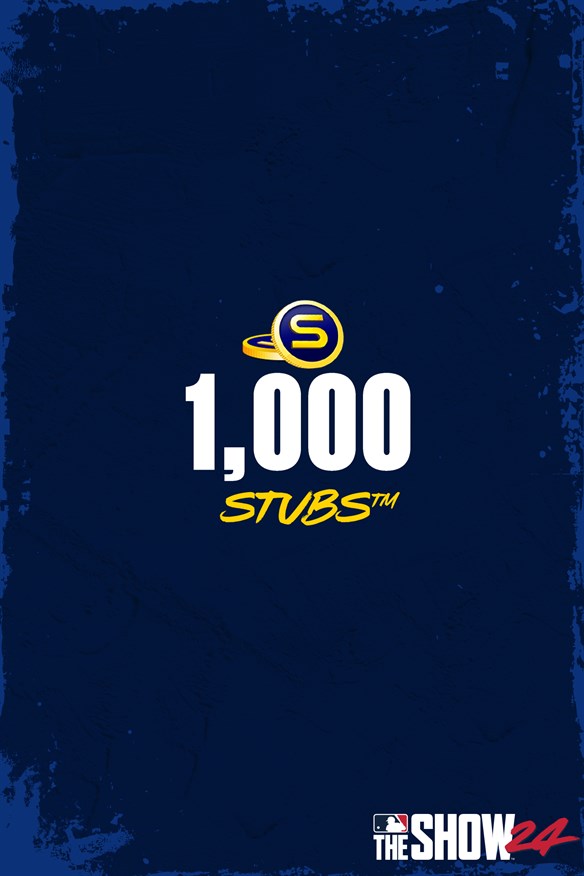 1,000 Stubs for MLB The Show 24 Xbox Series X|S and Xbox One cover art