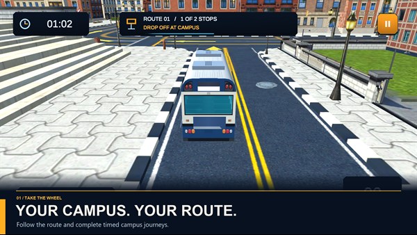College Bus Simulator — 1