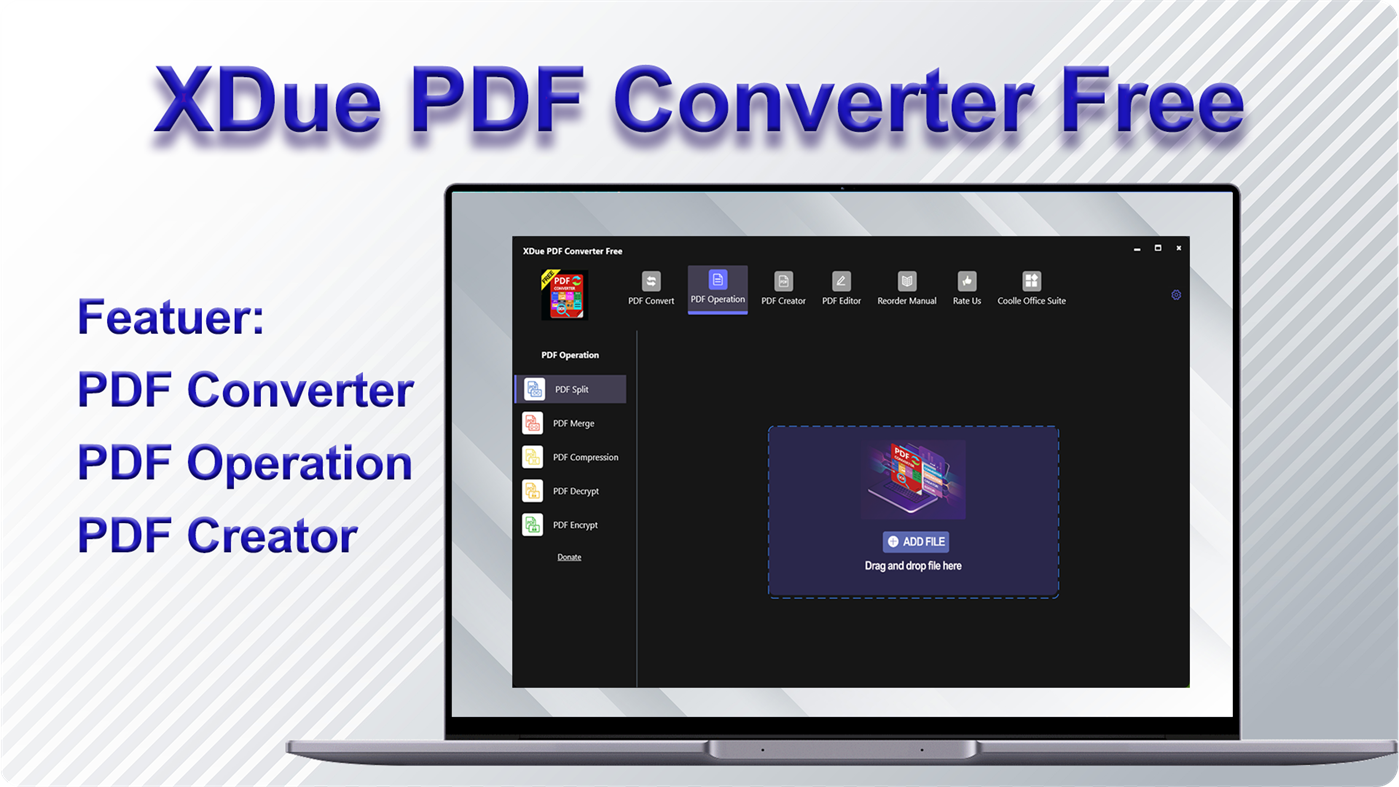 #1. XDue PDF Converter Free (Windows) 由: MediaHub
