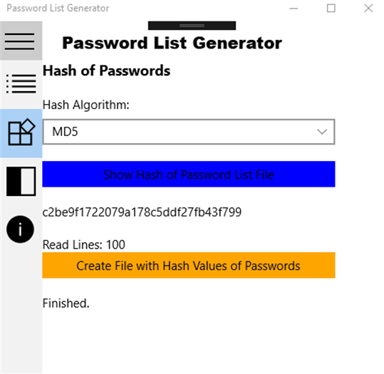 Password List Generator screenshot 2