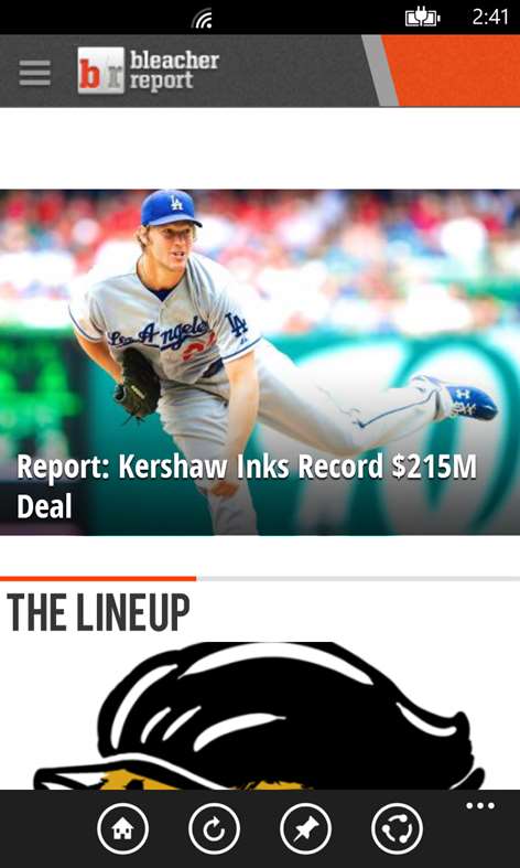 Bleacher Report Screenshots 1