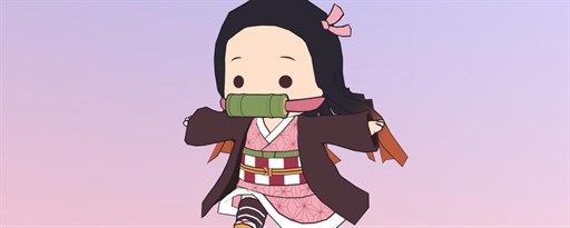 Nezuko Chibi Wallpaper New Tab marquee promo image