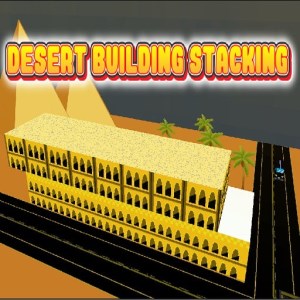 Desert Building Stacking Game