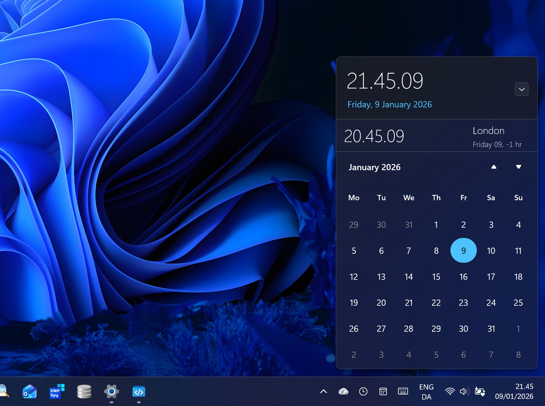 Fluent Flyouts screenshot
