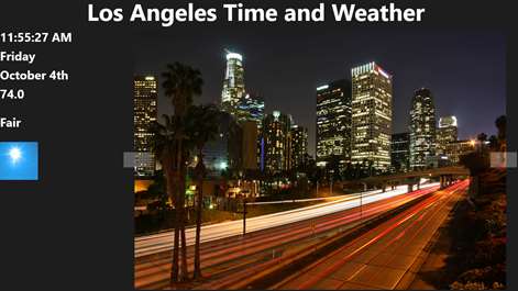 Los Angeles Weather Screenshots 2