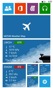 Metar Weather Map screenshot 8