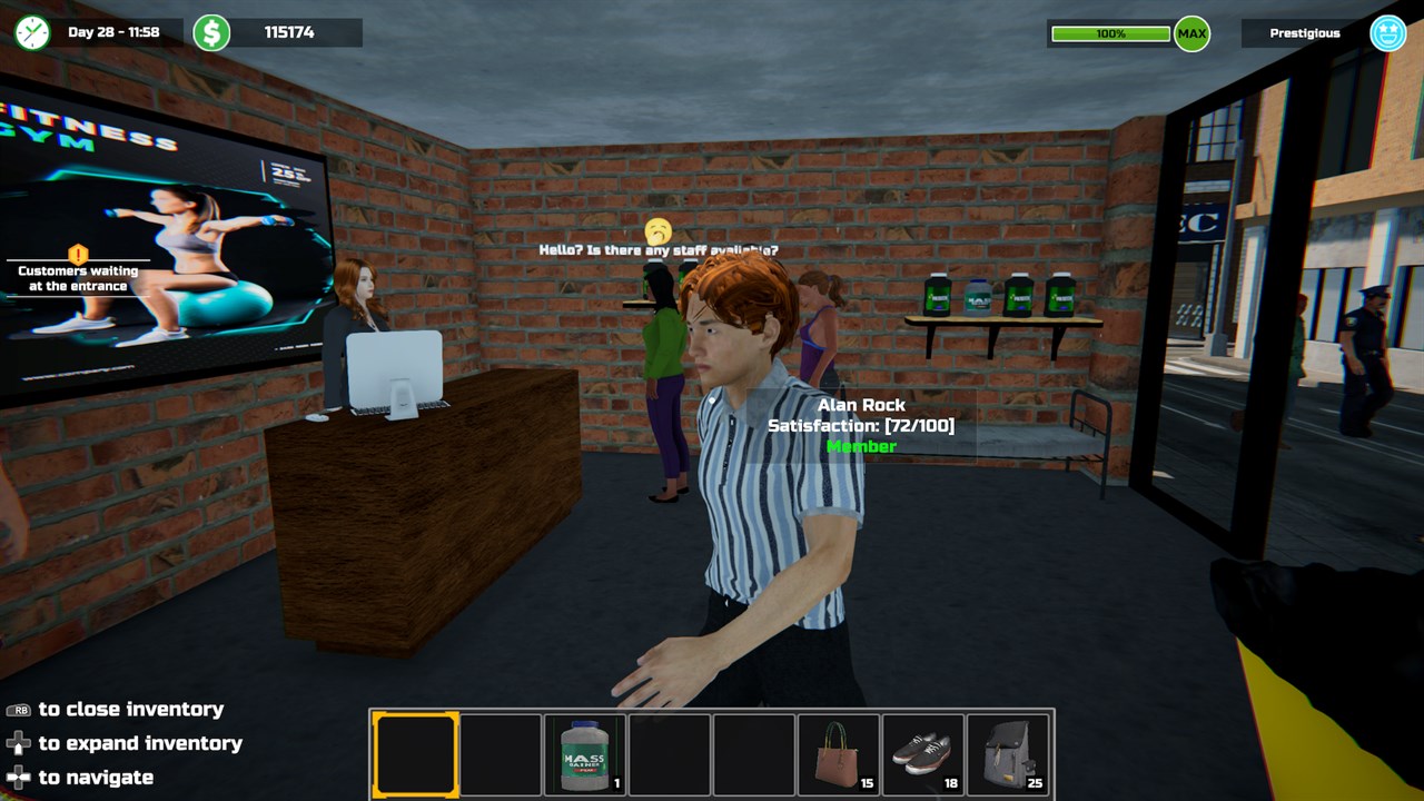 Gym Manager screenshot 1