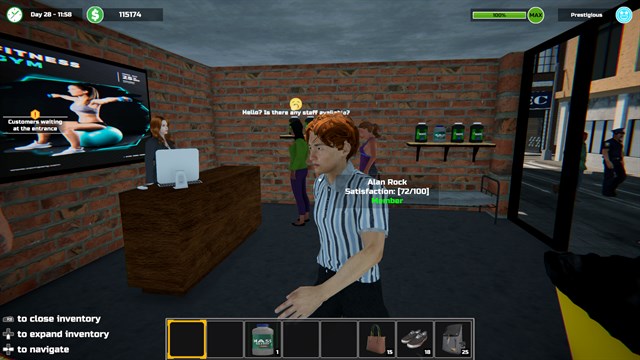 Gym Manager screenshot 1