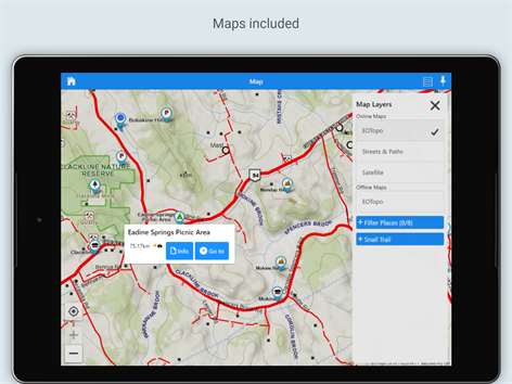 ExplorOz Traveller Topo Maps & GPS Navigation 4WD Screenshots 1