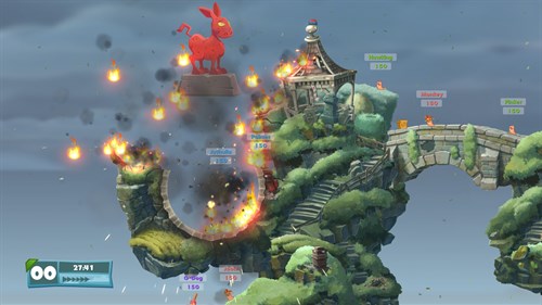 Worms Battlegrounds + Worms W.M.D