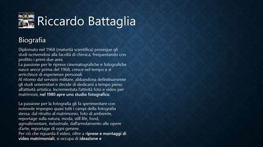 Riccardo Battaglia screenshot 1