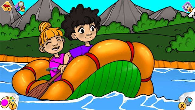 Coloring Book: Treasure Adventure screenshot 1