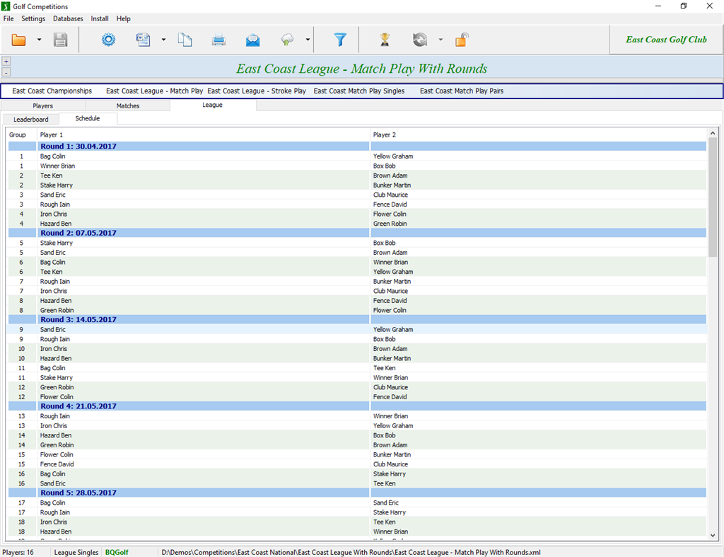 #9. BQGolf (Windows) By: BQSoft