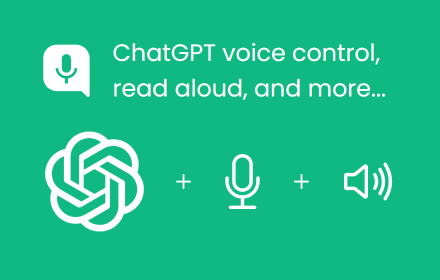 VoiceWave: Voice mode for AI chatbots small promo image