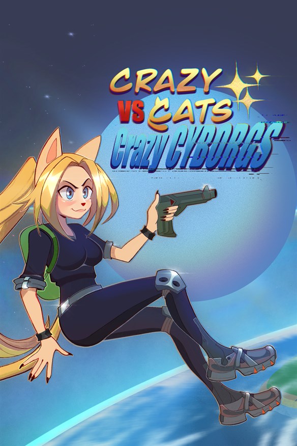 Crazy Cats vs. Crazy Cyborgs (Windows) Xbox Series X|S and Xbox One cover art