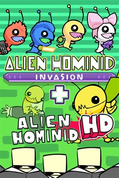 Cover poster for Alien Hominid: The Extra Terrestrial Bundle