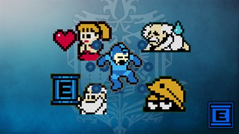 Sticker-Set: Mega Man