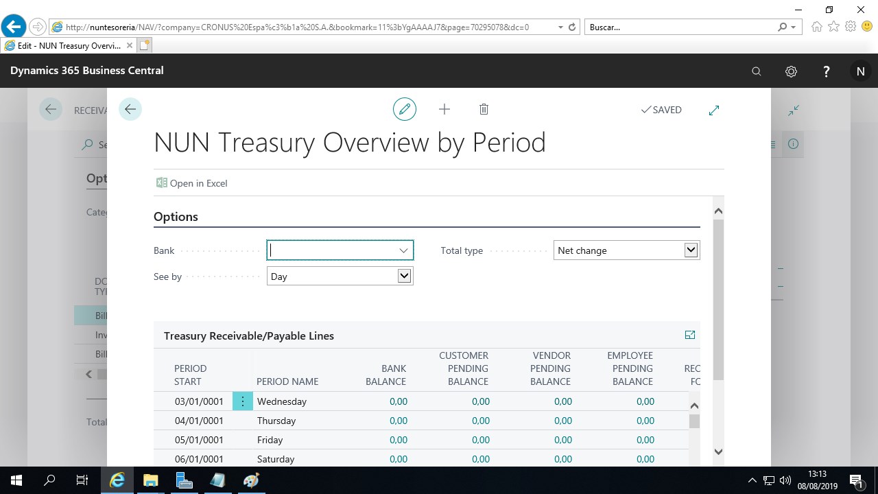 Snapshot 1 of cashflow