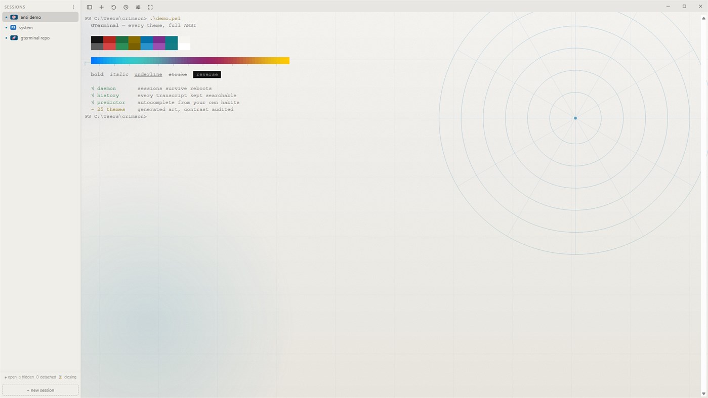 #3. GTerminal (Windows) Ved: Gus Catalano