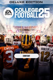 EA SPORTS™ College Football 25 - Conteúdo da Deluxe Edition