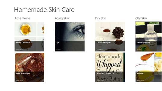 Homemade Skin Care screenshot 1